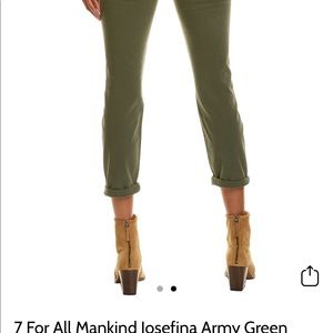Army Green 7 For All Mankind Jeans